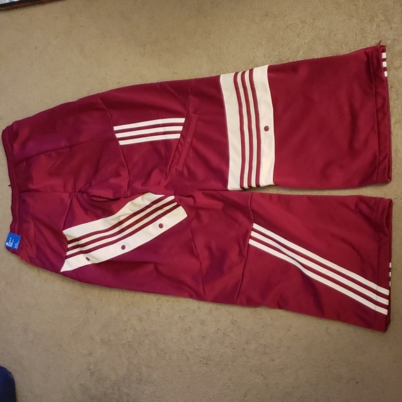 Adidas Danielle Cathari Deconstructed Track PANTS Power Berry - Picture 12 of 12